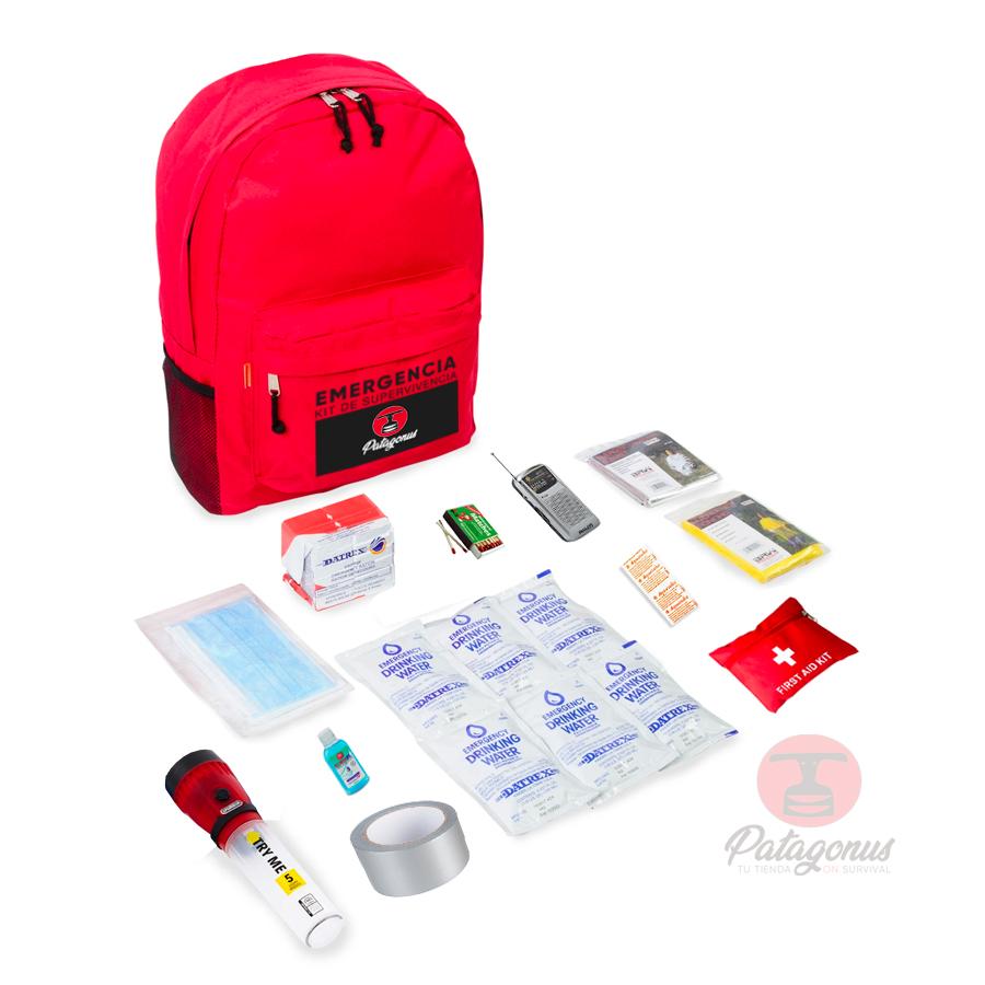 Sismos Mochila Para Kit De Emergencia Kit Emergencia Que Debe