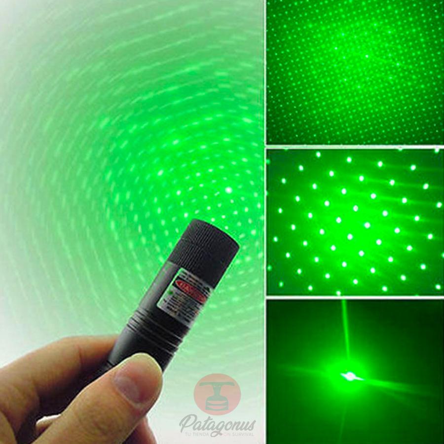 Puntero Laser verde a pila